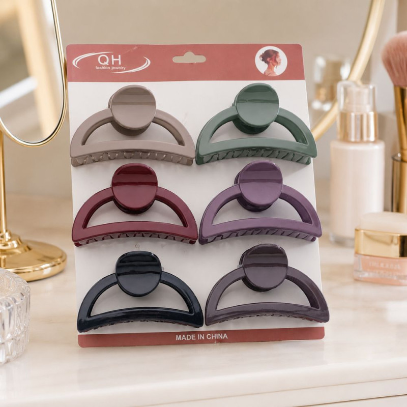 Classic Hair Clips Set – Assorted