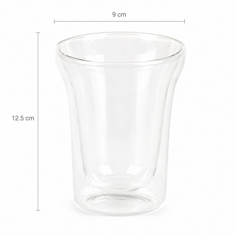 Double Wall Glass Tumbler