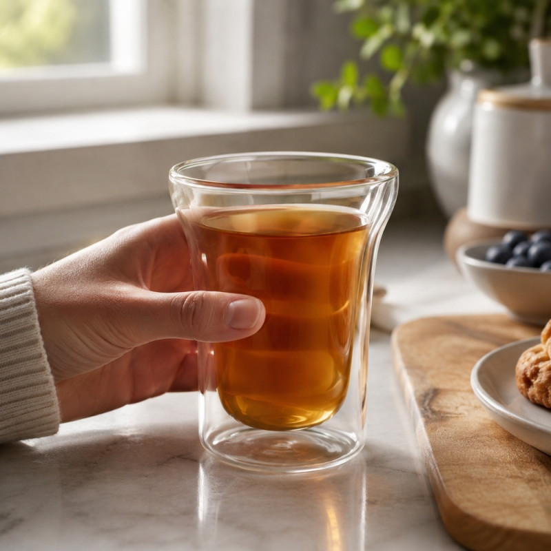 Double Wall Glass Tumbler