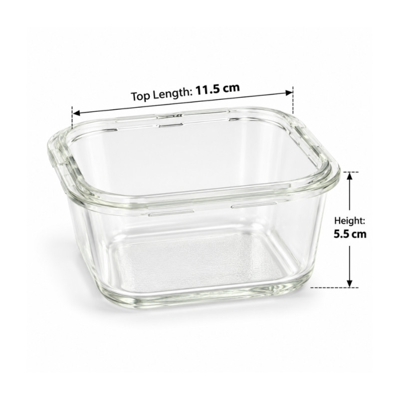Glass Food Storage Container