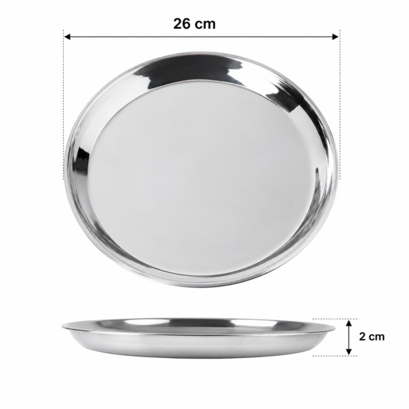 Round Serving Tray