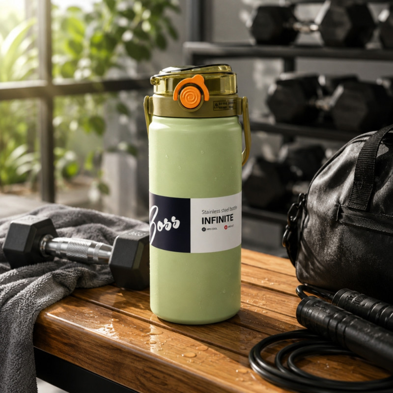 Vacuum Insulated Sports Bottle