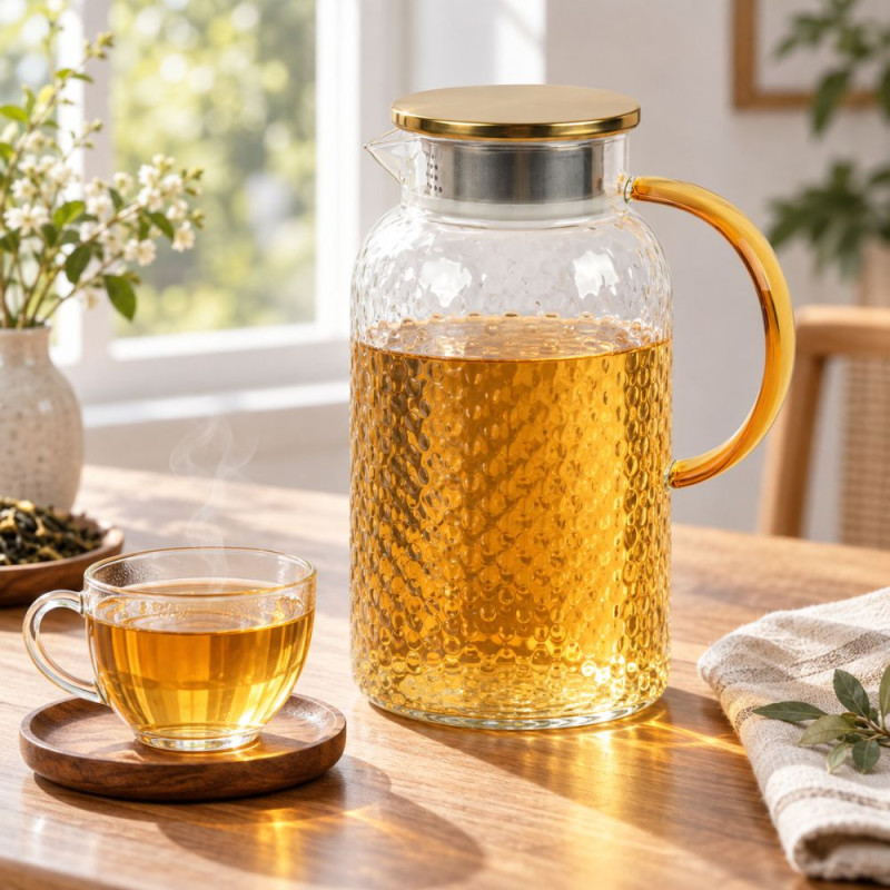 Glass Tea Pitcher