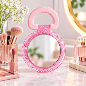 Glitter Makeup Mirror
