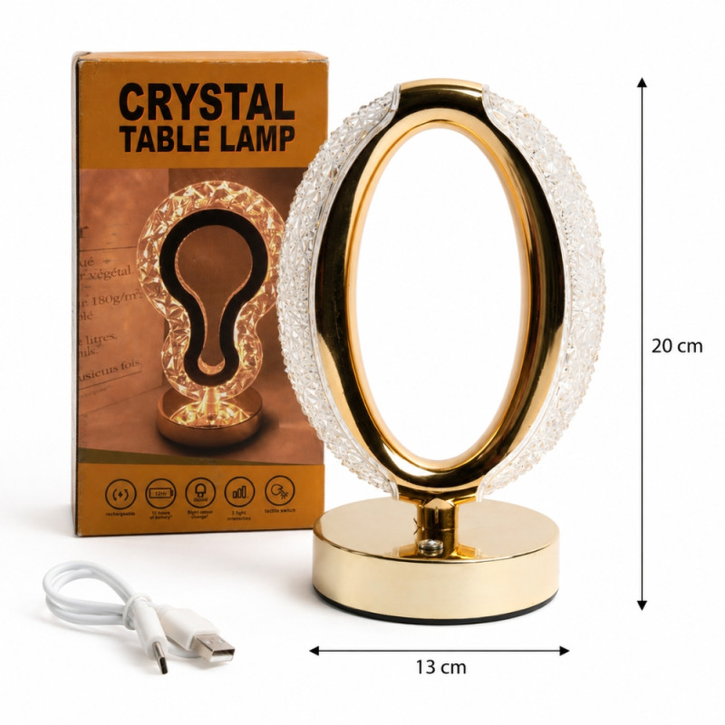 Crystal Table Lamp