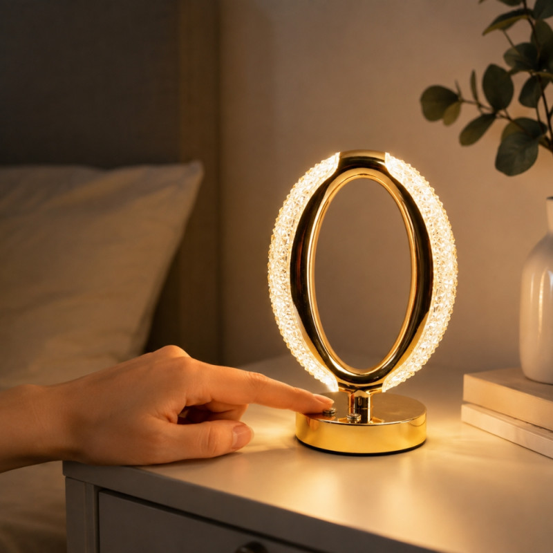 Crystal Table Lamp