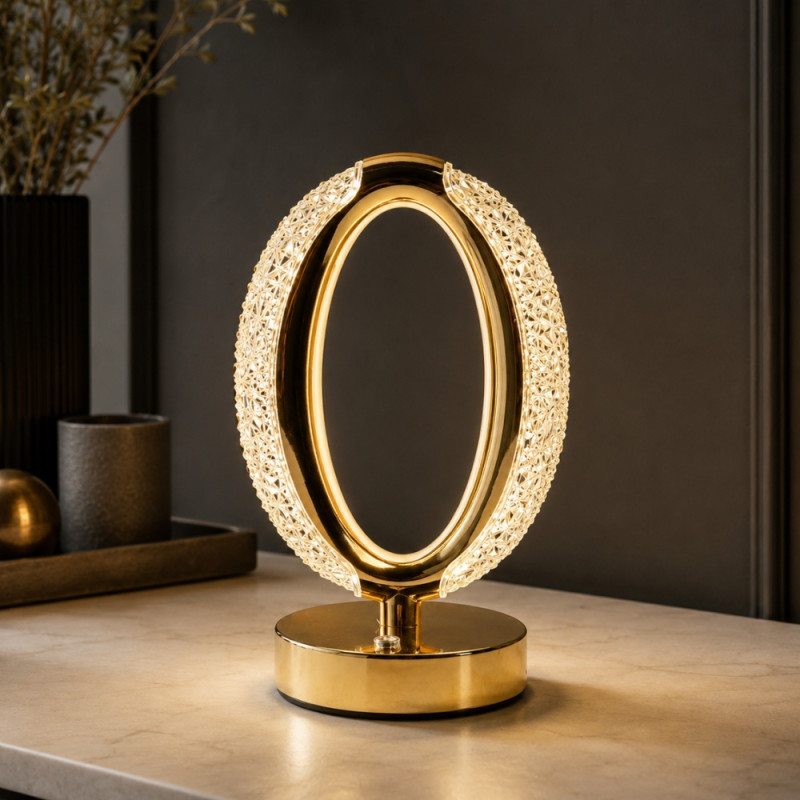 Crystal Table Lamp