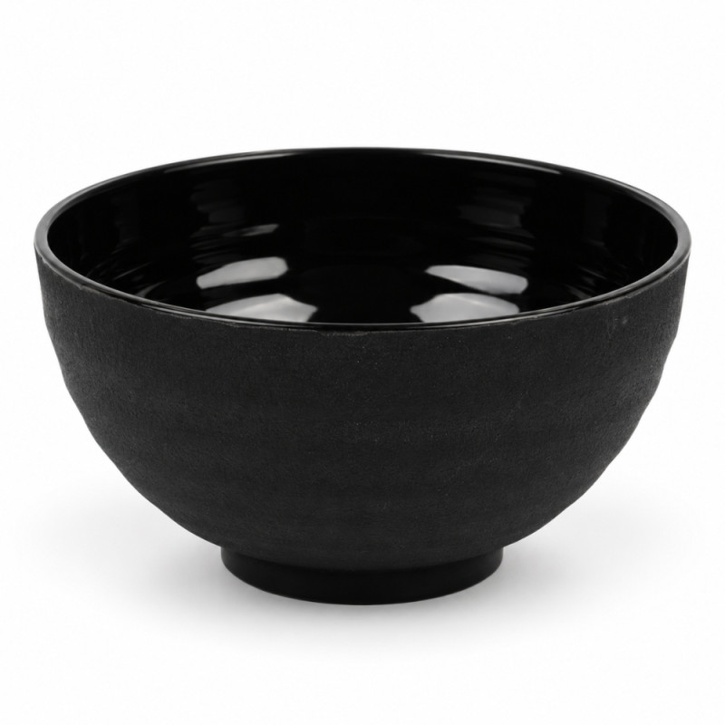 Black Ceramic Bowl