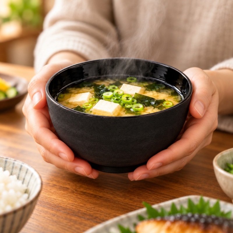 Black Ceramic Bowl