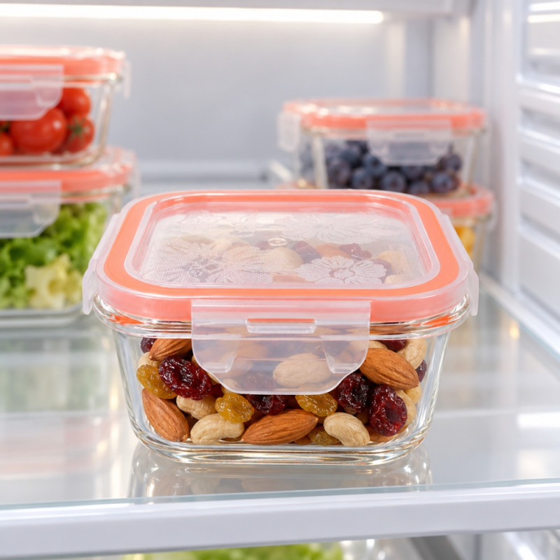 Glass Food Storage Container