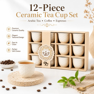 Elegant Fashion Jewelry Set – Ivory Premium Quality (12PCS)