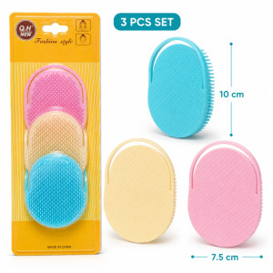 Rainbow Touch Hair Brush Set Designed for Daily Grooming &amp; Self-Care – Multi Color (H-10, W-7.5 CM)