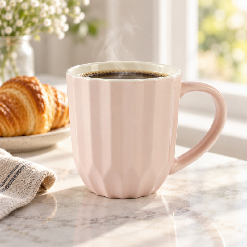 Pink Ceramic Mug