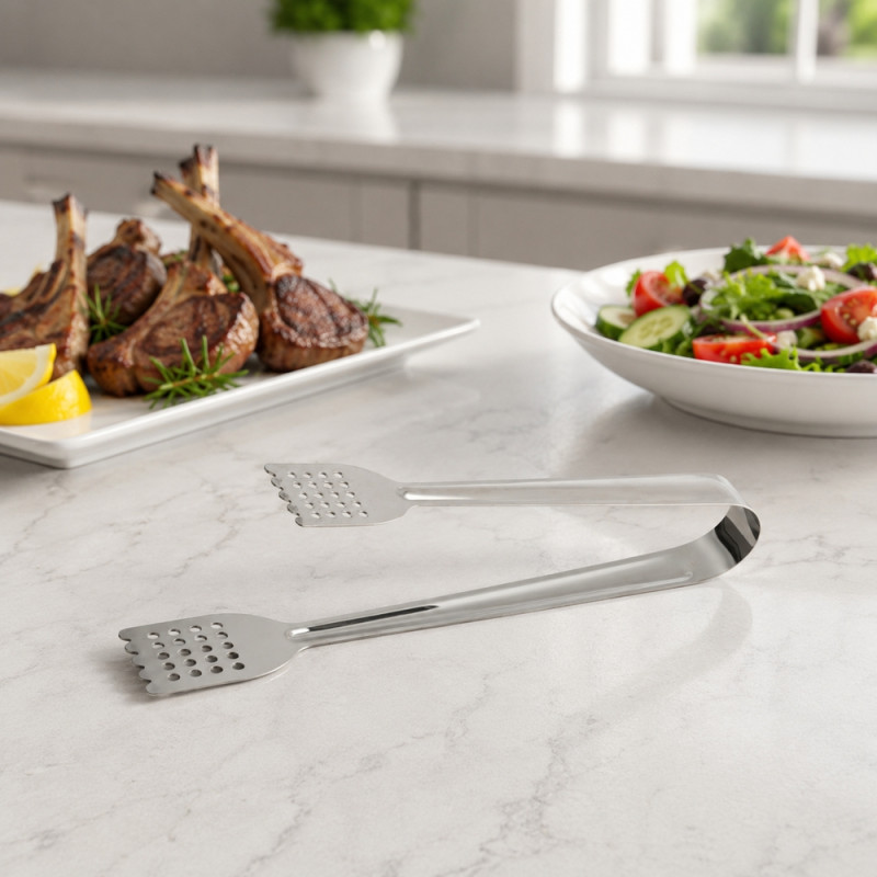 Stainless Steel Clip Tongs