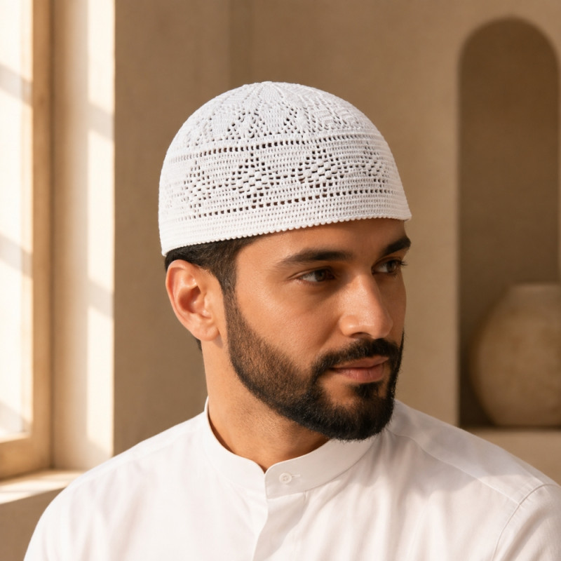 Knitted Prayer Cap