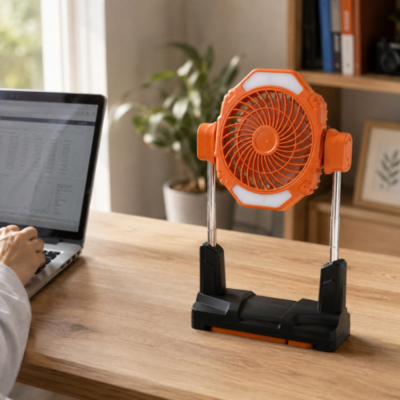 Solar Rechargeable Fan