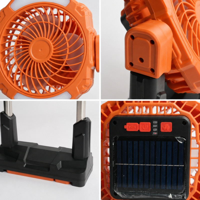 Solar Rechargeable Fan