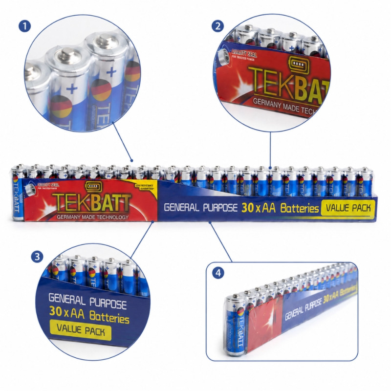AA Batteries - 30pcs
