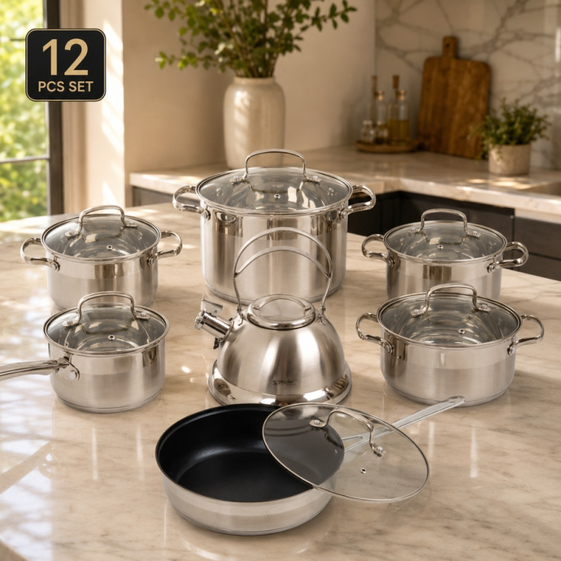 12-Piece Cookware Set