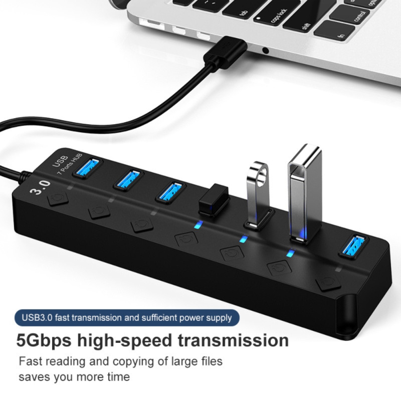 Swift Guard USB Fast Charger Designed for Fast &amp; Reliable Power Solutions – Black (H-21mm x W-171mm x L-46mm)