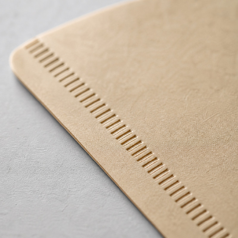 Premium Cone-Shaped Coffee Filter Papers – Pour-Over Brewing – Beige (12x16cm)