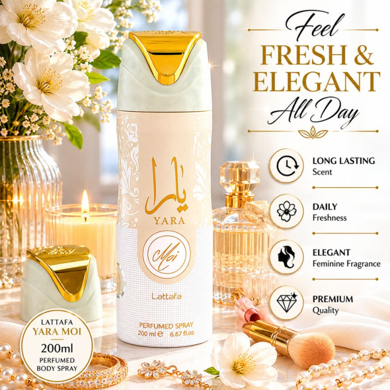 Modern Parfume – White Premium Quality (200ml | 18 x 4.5 cm)