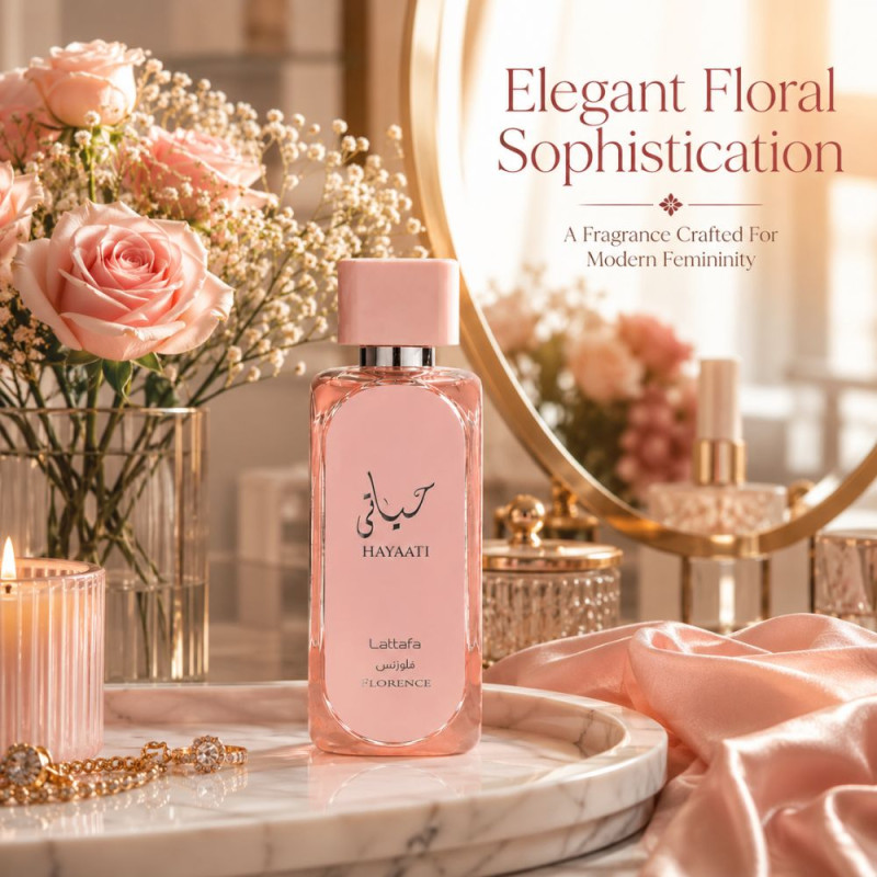Elegant Parfume – Pink Premium Quality (100ml | 17 x 9 cm)
