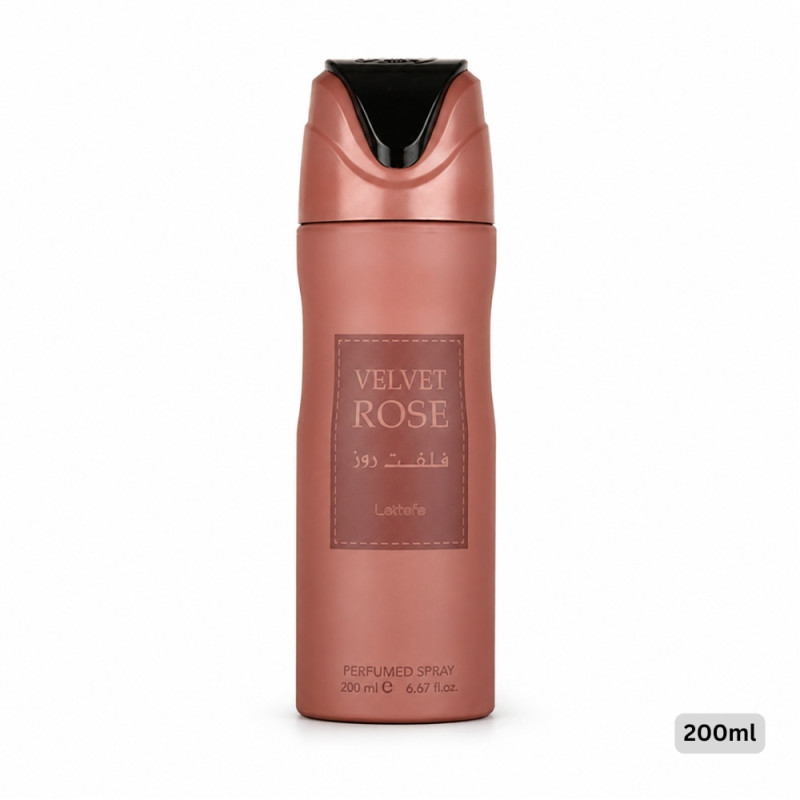 Velvet Rose Deodorant Spray – Pink (200ml)