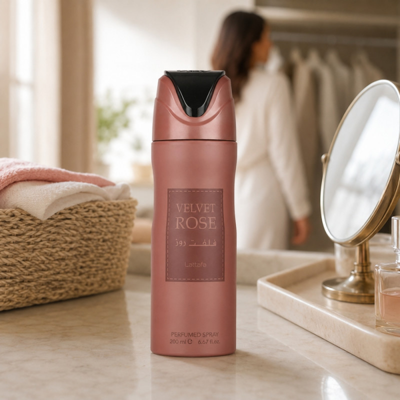 Velvet Rose Deodorant Spray – Pink (200ml)