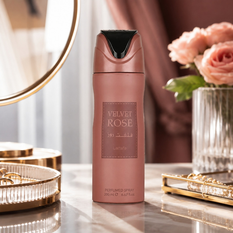 Velvet Rose Deodorant Spray – Pink (200ml)