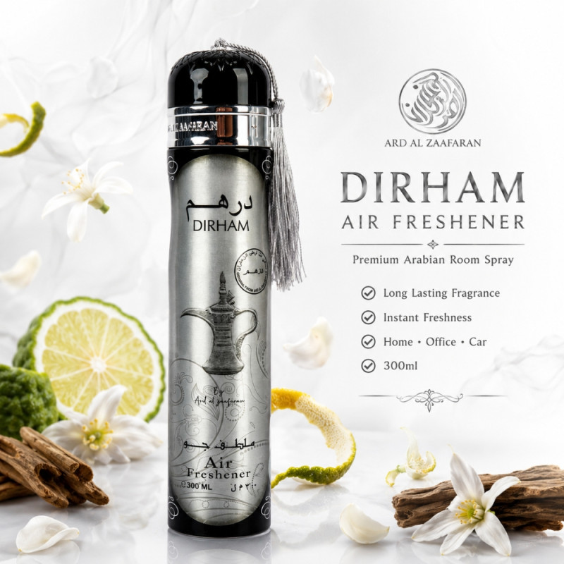 Elegant Air Freshener – Silver Premium Quality (300ml)