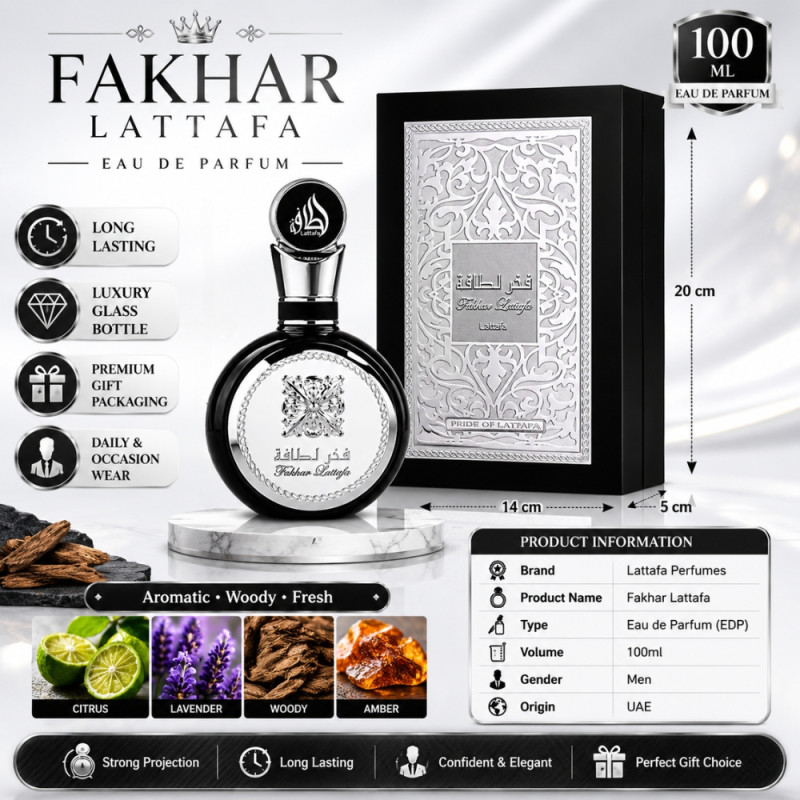 Superior Parfume – Silver Premium Quality (100ml)