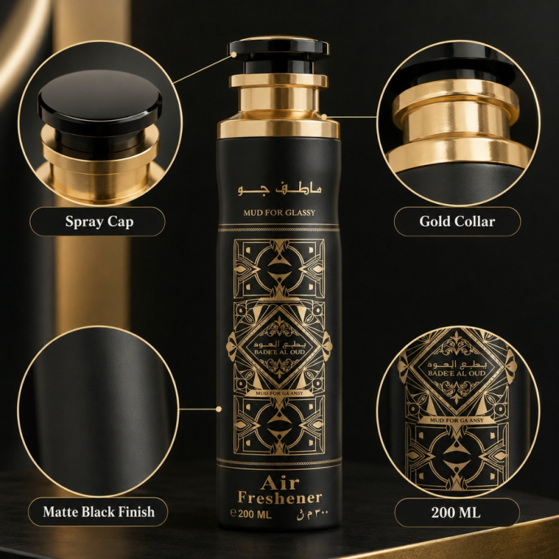 Oud for Glory Air Freshener – Black (300ML)