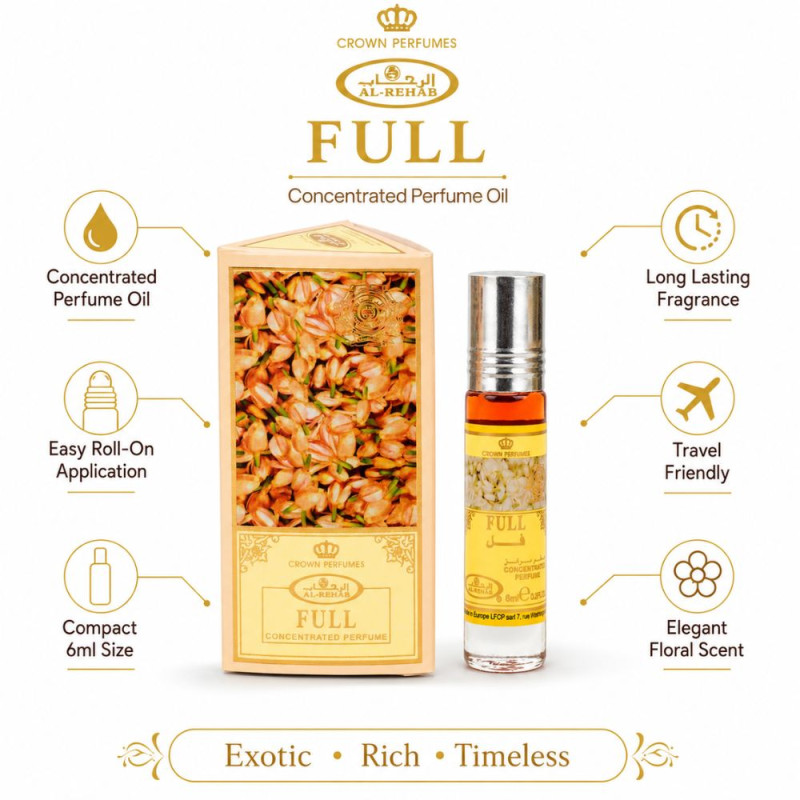 Professional Attar – Yellow Premium Quality (6 ml | 10 x 5 cm)