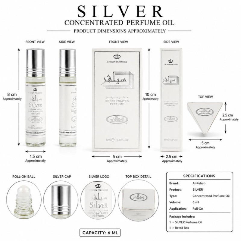 Premium Attar – White Premium Quality (6 ml)