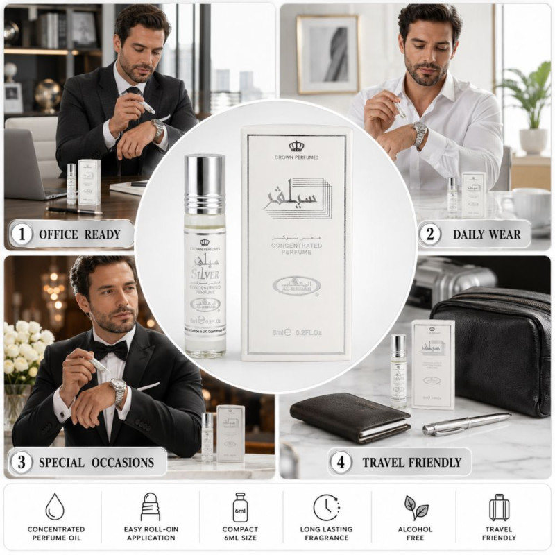 Premium Attar – White Premium Quality (6 ml)