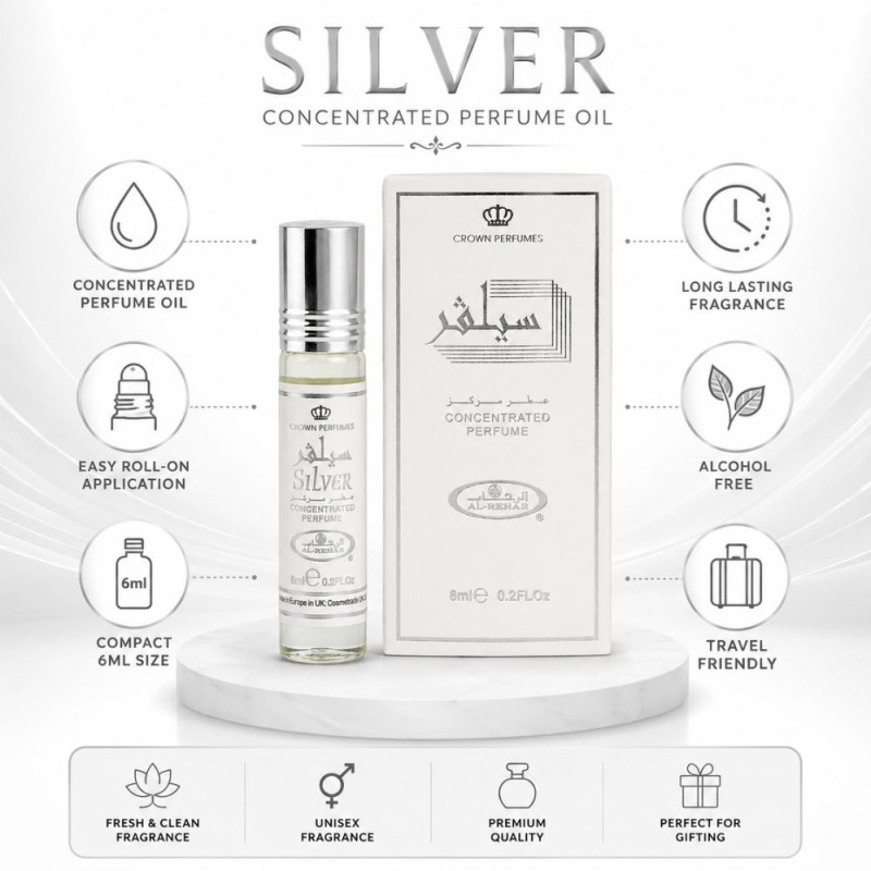 Premium Attar – White Premium Quality (6 ml)