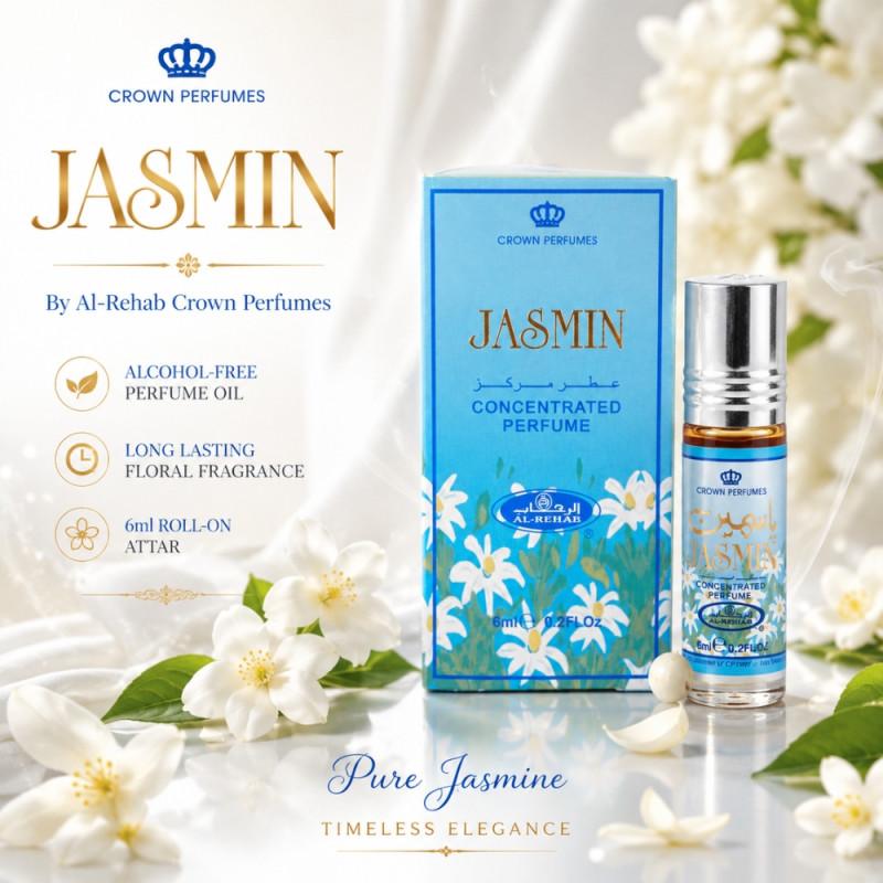 Deluxe Attar – blue Premium Quality (6ml)