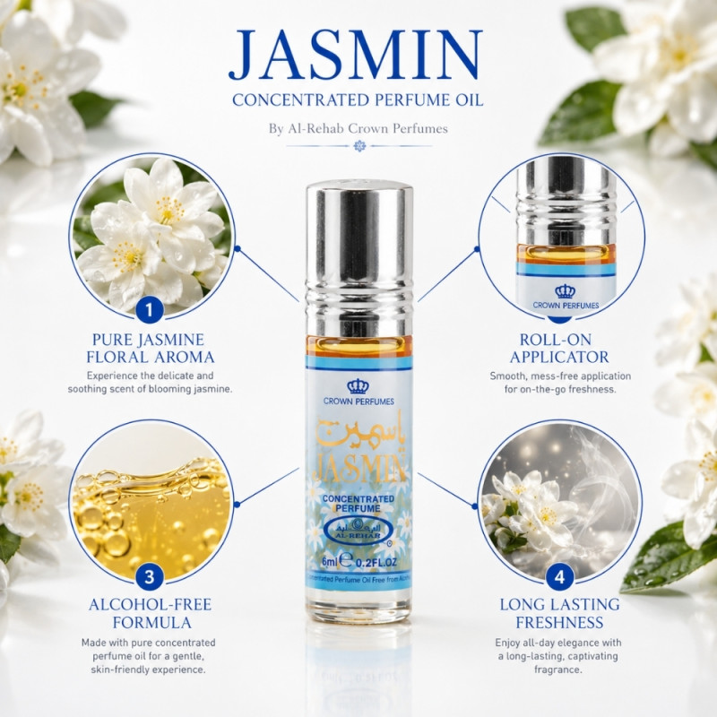 Deluxe Attar – blue Premium Quality (6ml)