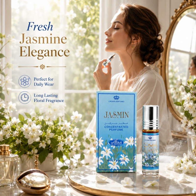 Deluxe Attar – blue Premium Quality (6ml)
