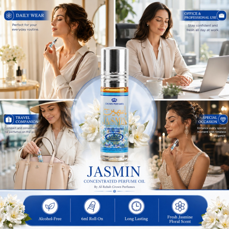 Deluxe Attar – blue Premium Quality (6ml)