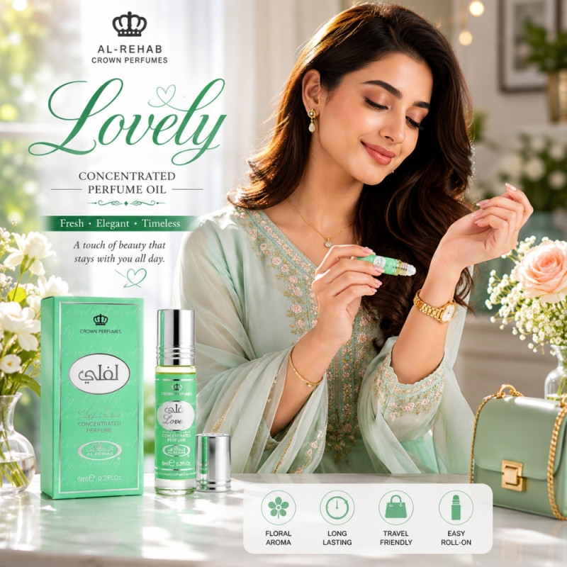 Modern Attar – Green Premium Quality (6 ml)