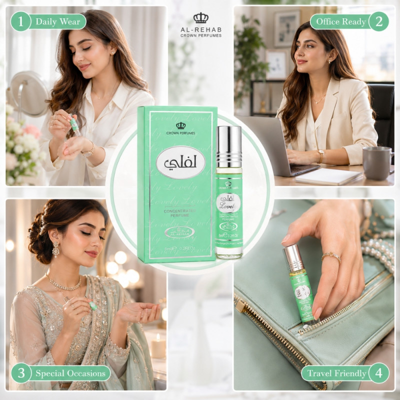 Modern Attar – Green Premium Quality (6 ml)