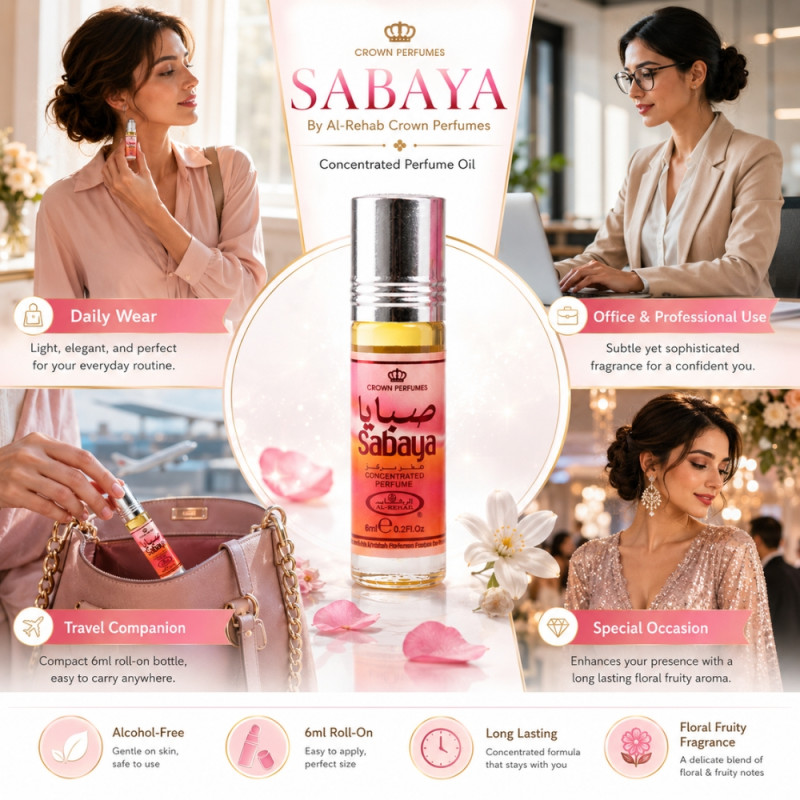 Stylish Attar – Hot Pink Premium Quality (6 ml)