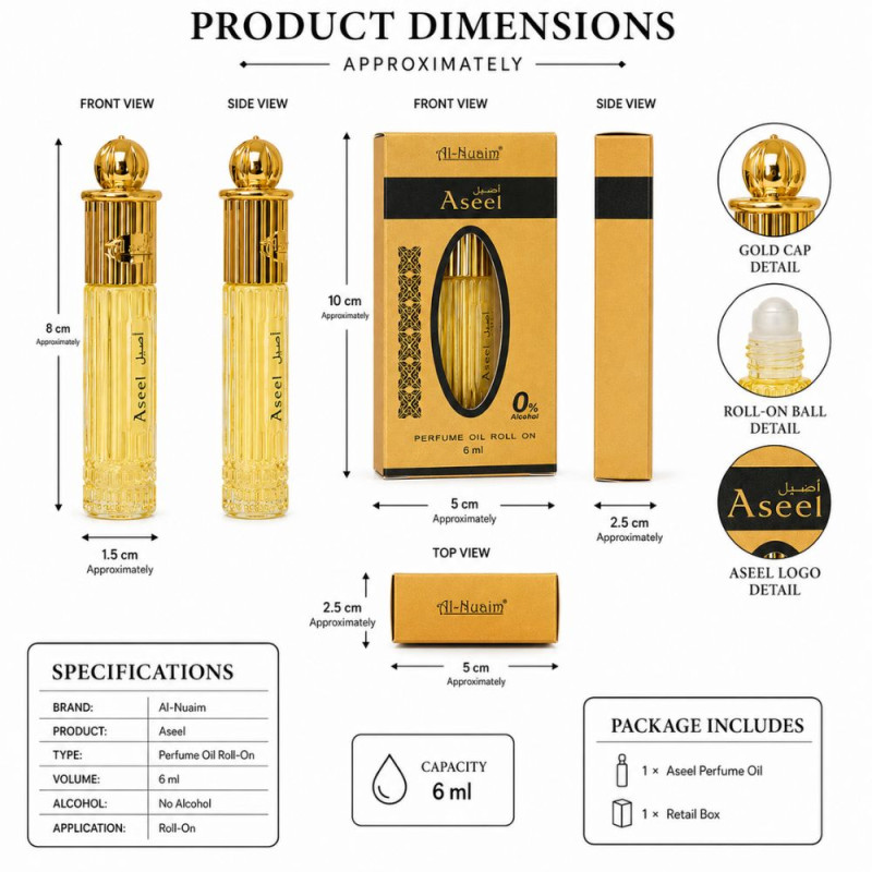 Professional Attar – Musterd Premium Quality (6ml | 10 x 5 cm)