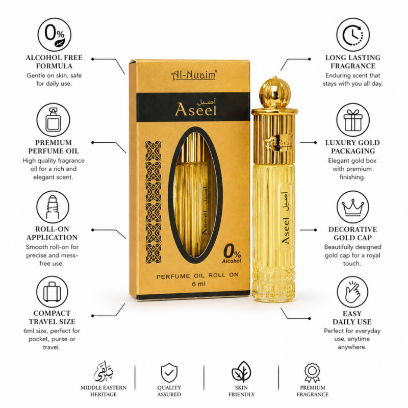 Professional Attar – Musterd Premium Quality (6ml | 10 x 5 cm)