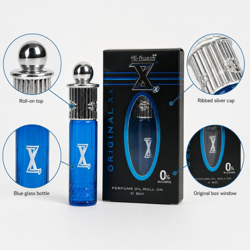 Al-Nuaim "Original XX" Attar Perfume - 6ml Roll On
