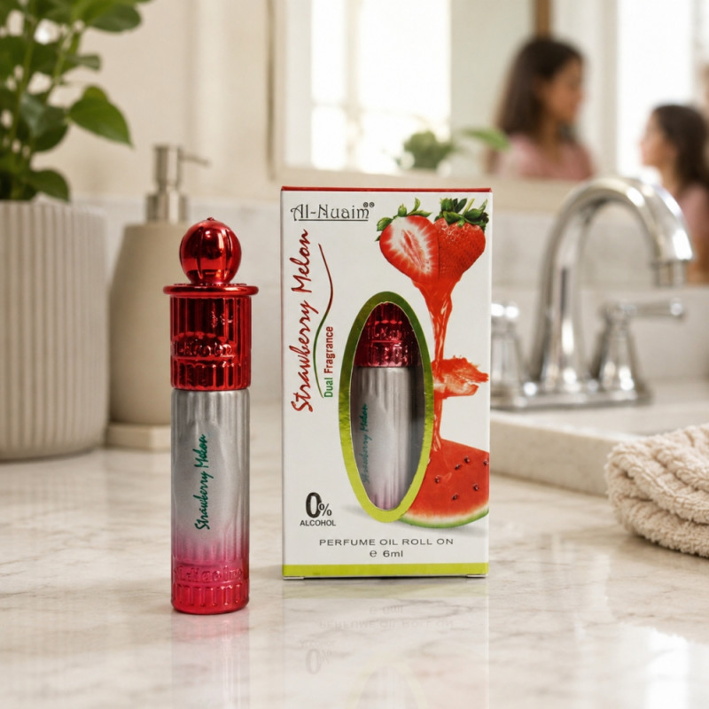 Al-Nuaim "Strawberry Melon" Attar Perfume Roll On – 6ml