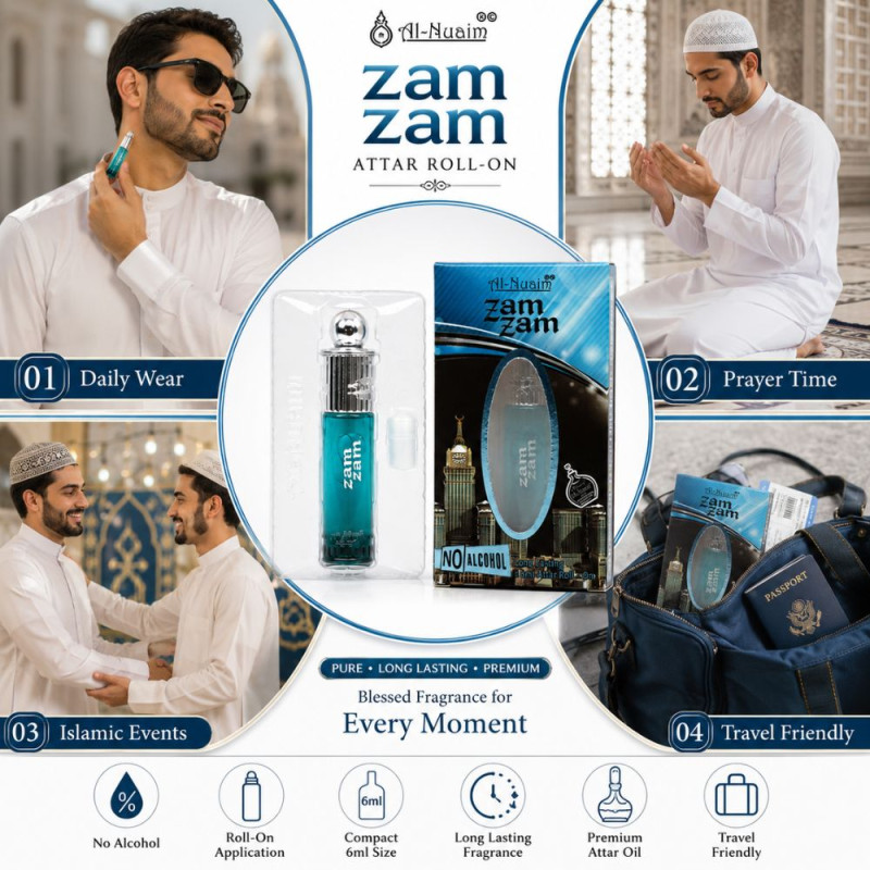 Premium Attar – Aqua Premium Quality (6 ml x 10 x 5 cm)