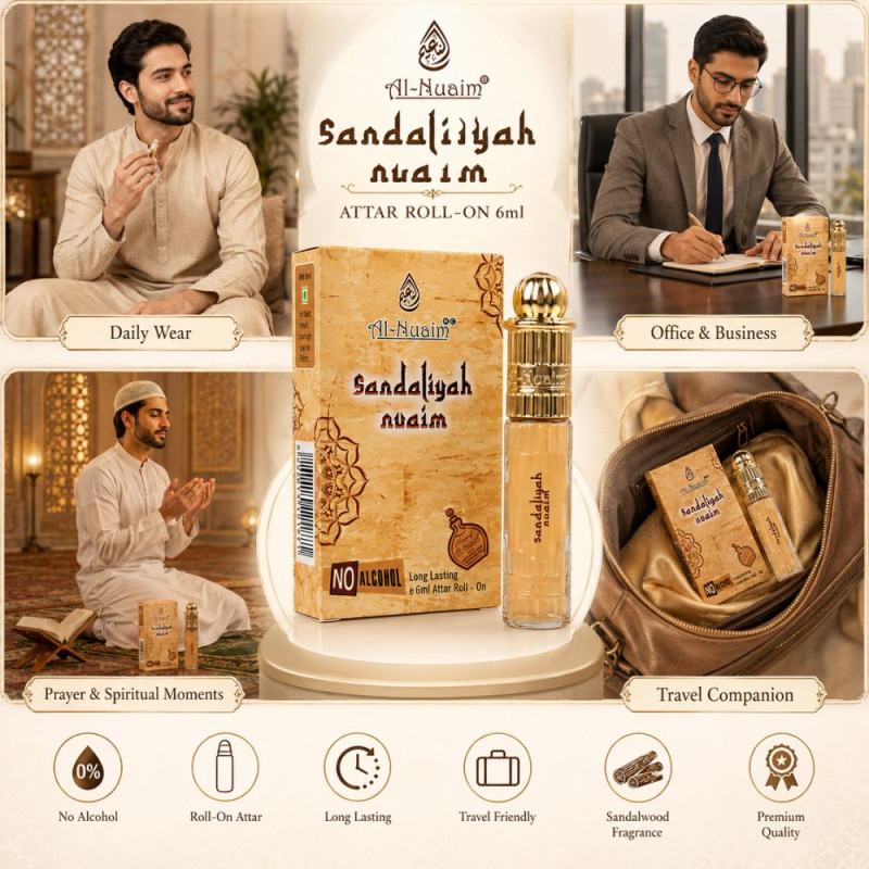 Classic Attar – Tan Premium Quality (6 ml | 10 x 5 cm)